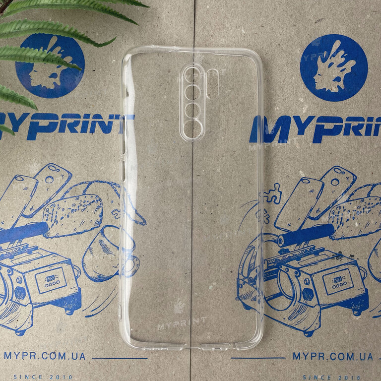 Transparent silicone case for Xiaomi Redmi 9 (6532)  Transparent silicone case for Xiaomi Redmi 9 (6532)