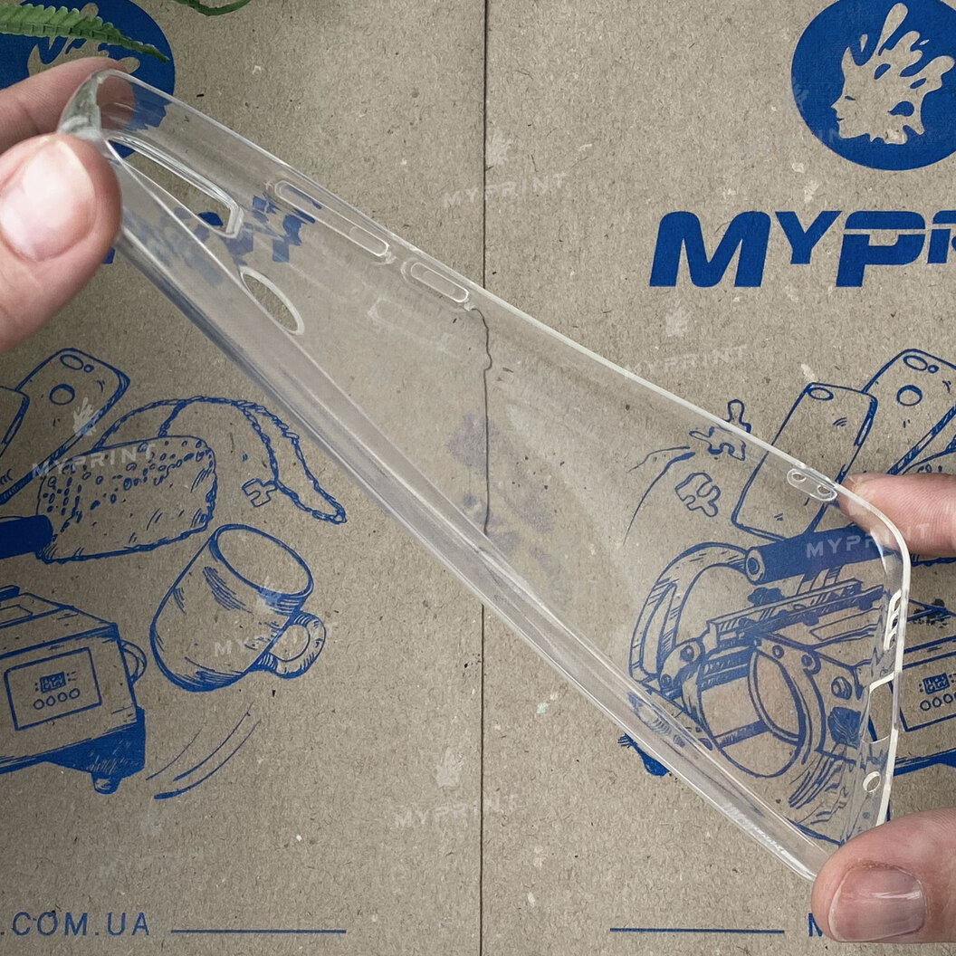 Чохол силіконовий для Xiaomi Redmi 9с прозорий (6534) - фото 3 - Чохли для УФ друку