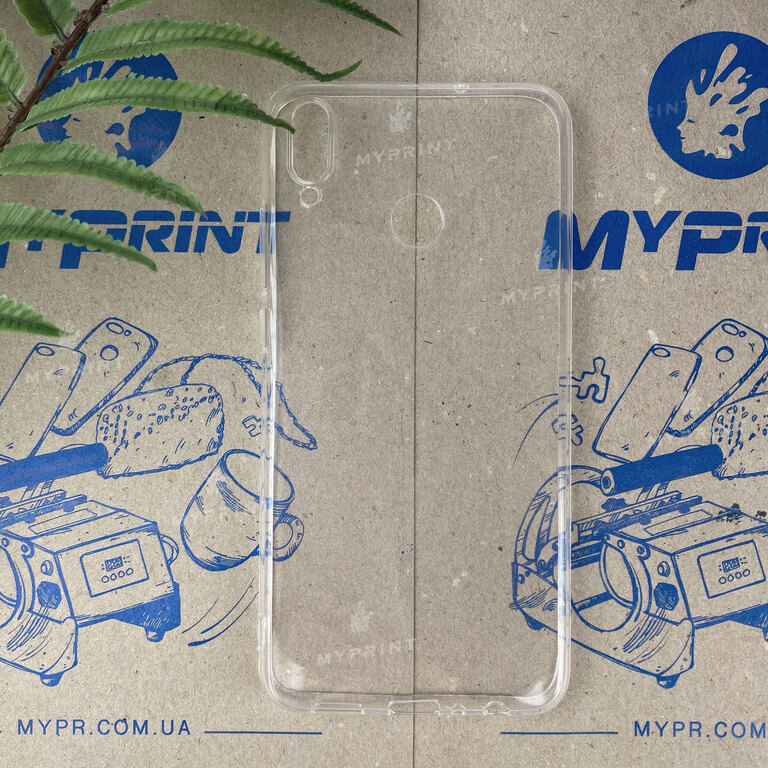 Чохол силіконовий для Huawei Honor 8X прозорий (6538) 