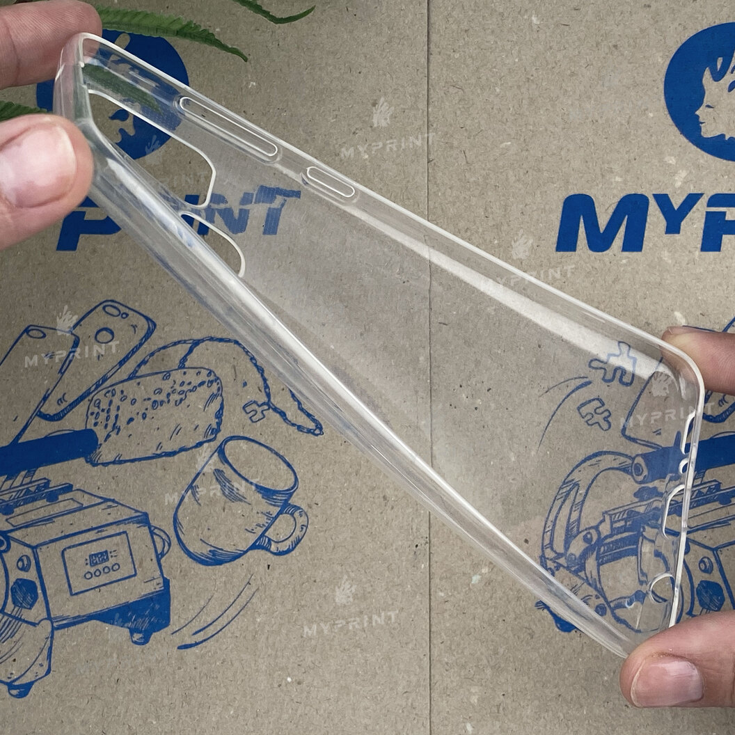 Silicone cover for Samsung A21s transparent (6544) - фото 3 Silicone cover for Samsung A21s transparent (6544) - фото 3 - Covers for UV printing