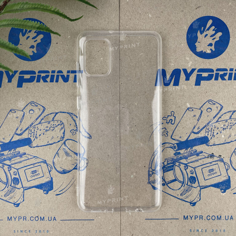 Чохол силіконовий для Samsung A31 прозорий (6541) 