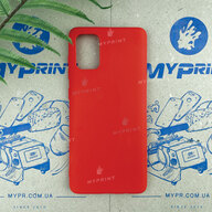 Чохол силіконовий для Samsung A51 червоний (6470) - фото 1 - Чохли для УФ друку