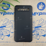 Чохол силіконовий для Meizu 17/17 Pro чорний (6555) - фото 1 - Чохли для УФ друку