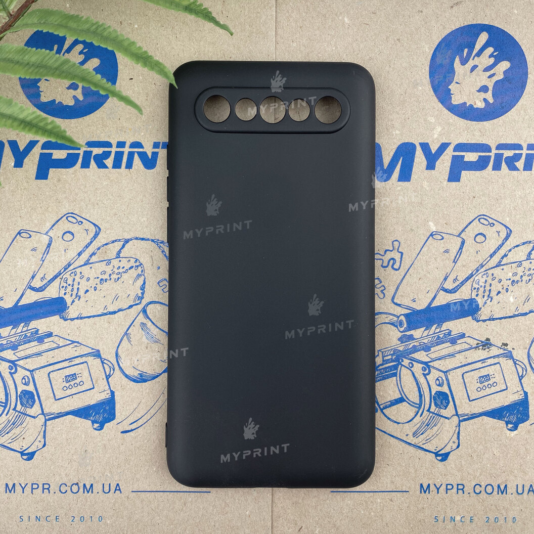 Чохол силіконовий для Meizu 17/17 Pro чорний (6555) - фото 1 - Чохли для УФ друку