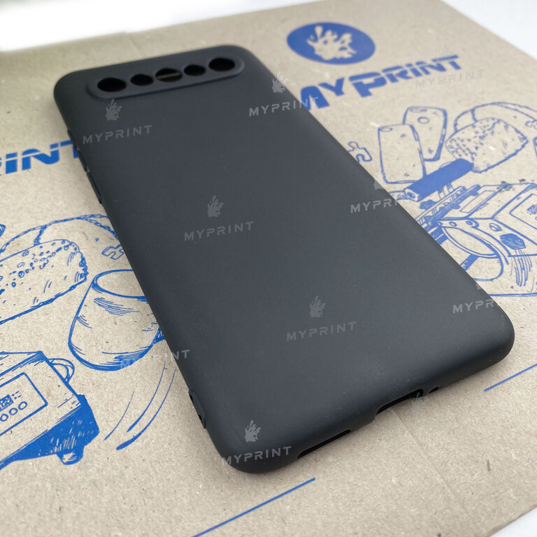 Чохол силіконовий для Meizu 17/17 Pro чорний (6555) 