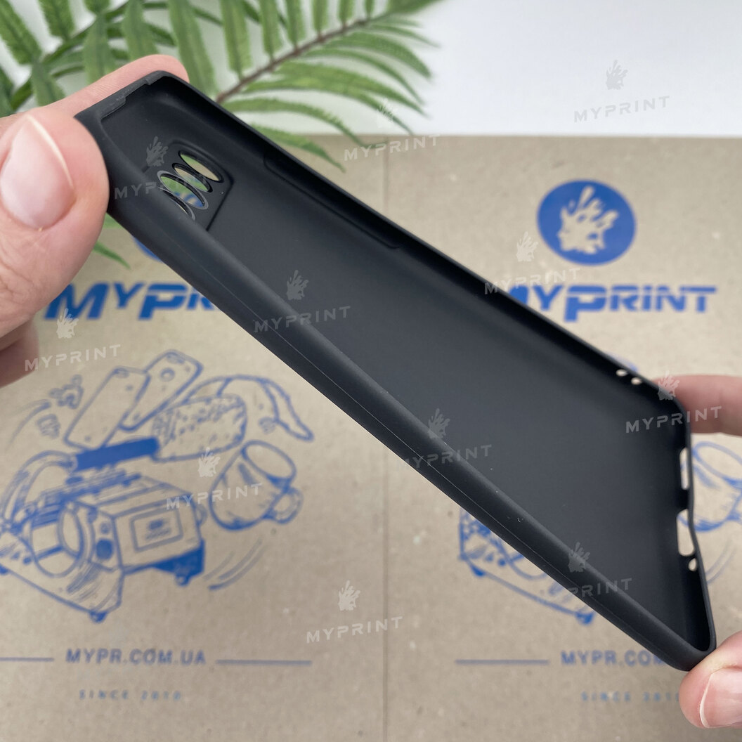 Чохол силіконовий для Meizu 17/17 Pro чорний (6555) - фото 3 - Чохли для УФ друку