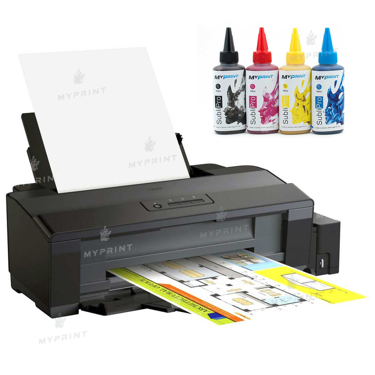 Сублимационный принтер Epson L1300 со встроенной СНПЧ с чернилами My Print SubliPro (6694)  Сублимационный принтер Epson L1300 со встроенной СНПЧ с чернилами My Print SubliPro (6694)