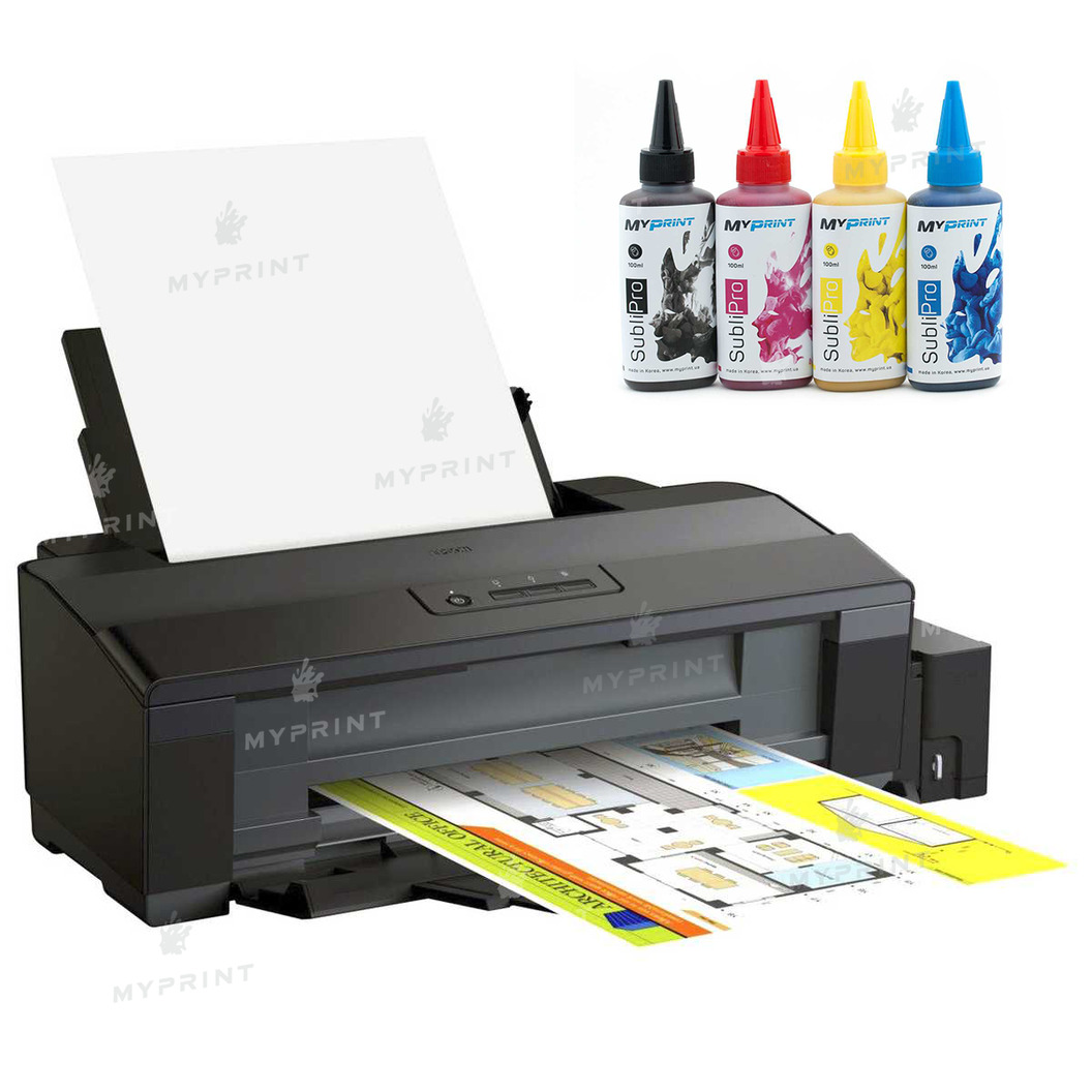 Сублімаційний принтер Epson L1300 з вбудованою СНПЧ з чорнилами My Print SubliPro (6694) - фото 1 - Обладнання для друку