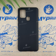 Чохол силіконовий для Samsung A21s чорний (6609) - фото 1 - Чохли для УФ друку