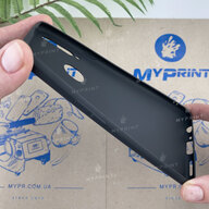 Чохол силіконовий для Samsung A20s чорний (6607) - фото 3 - Чохли для УФ друку