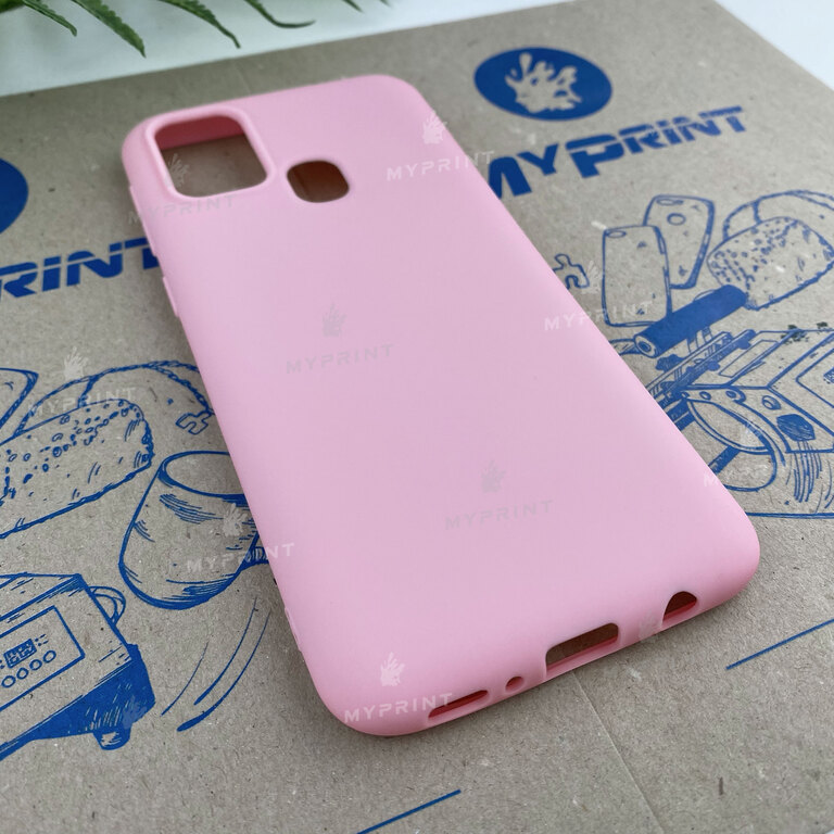 Чохол силіконовий для Samsung M31 рожевий (6627) 