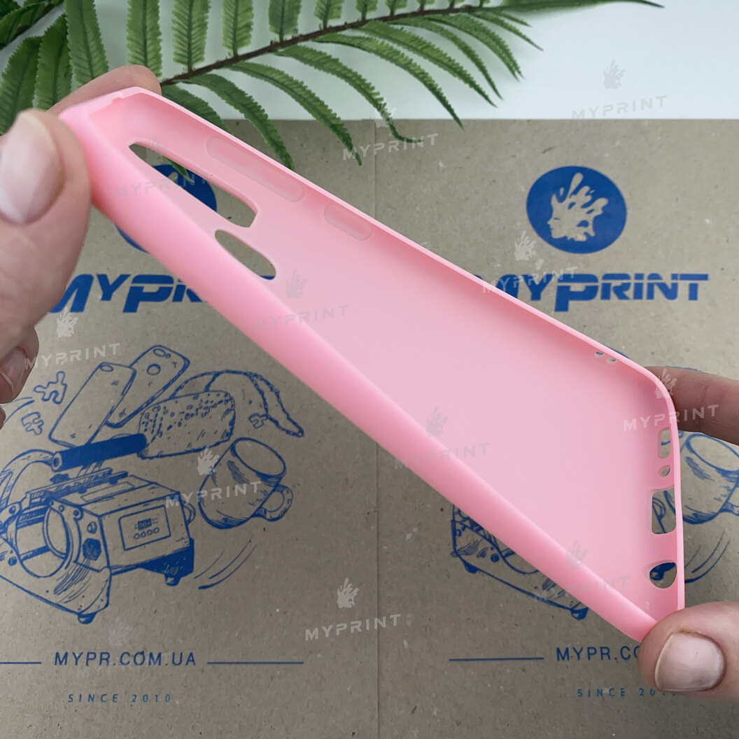 Чохол силіконовий для Samsung M31 рожевий (6627) - фото 3 - Чохли для УФ друку
