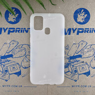 Чохол силіконовий для Samsung M31 білий (6629) - фото 1 - Чохли для УФ друку