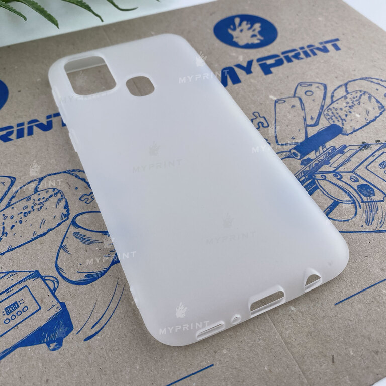 Чохол силіконовий для Samsung M31 білий (6629) 