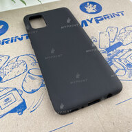 Чохол силіконовий для Samsung A31 чорний (6614) - фото 2 - Чохли для УФ друку