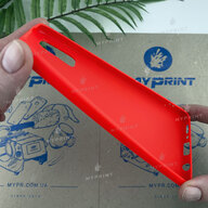 Чохол силіконовий для Samsung A31 червоний (6616) - фото 3 - Чохли для УФ друку