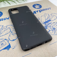 Чохол силіконовий для Samsung Note 10 Lite чорний (6630) - фото 2 - Чохли для УФ друку