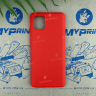 Чохол силіконовий для Samsung Note 10 Lite червоний (6632) - фото 1 - Чохли для УФ друку