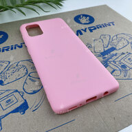 Чохол силіконовий для Samsung A71 рожевий (6620) - фото 2 Чохол силіконовий для Samsung A71 рожевий (6620) - фото 2 - Чохли для УФ друку