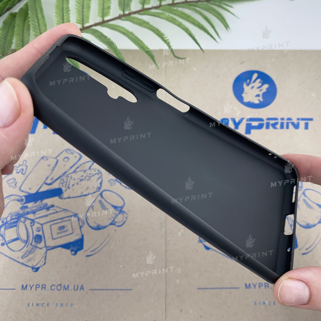 Чохол силіконовий для Huawei Nova 5T чорний (6559) - фото 3 Чохол силіконовий для Huawei Nova 5T чорний (6559) - фото 3 - Чохли для УФ друку