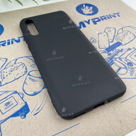 Чохол силіконовий для Huawei P Smart S / Y8p 2020 чорний (6566) - фото 2 - Чохли для УФ друку