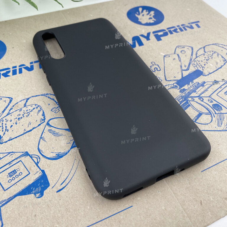 Чохол силіконовий для Huawei P Smart S / Y8p 2020 чорний (6566) 