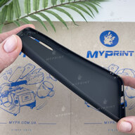 Чохол силіконовий для Huawei P Smart S / Y8p 2020 чорний (6566) - фото 3 - Чохли для УФ друку