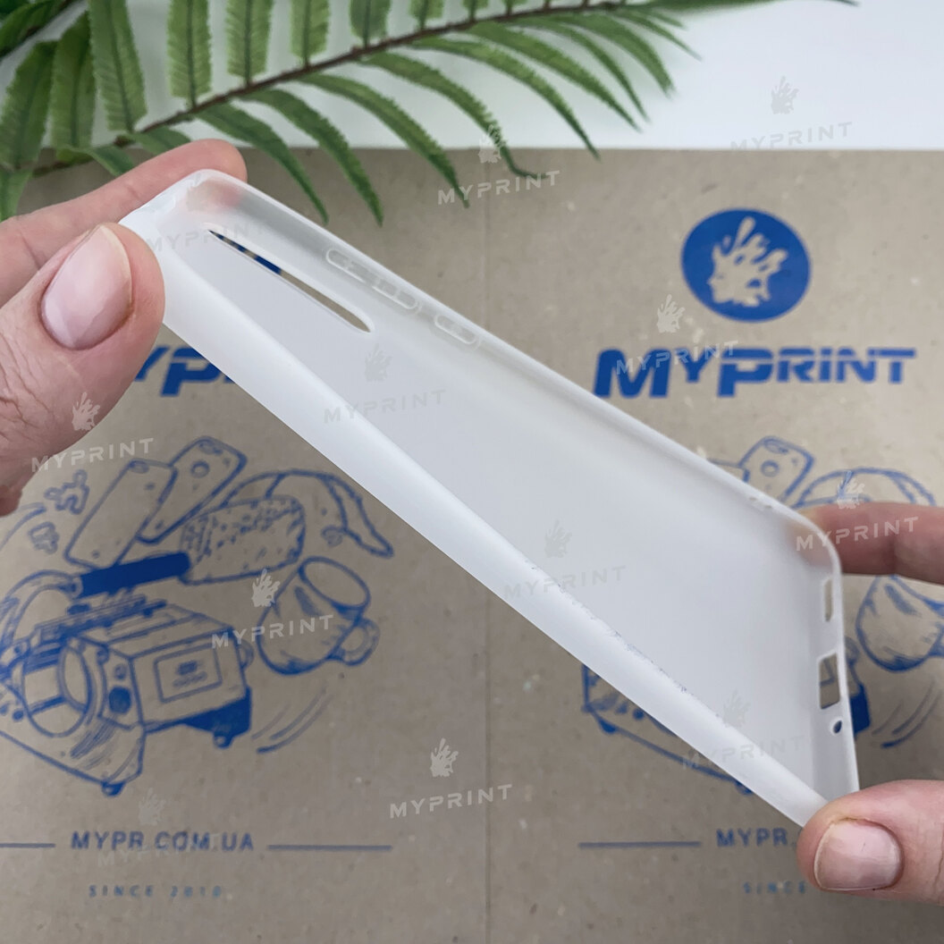 Чохол силіконовий для Huawei P Smart S / Y8p 2020 білий (6569) - фото 3 Чохол силіконовий для Huawei P Smart S / Y8p 2020 білий (6569) - фото 3 - Чохли для УФ друку
