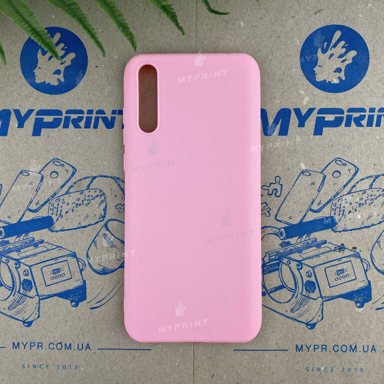 Чохол силіконовий для Huawei P Smart S / Y8p 2020 рожевий (6567) 