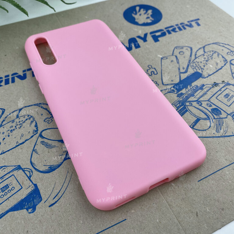 Чохол силіконовий для Huawei P Smart S / Y8p 2020 рожевий (6567) 