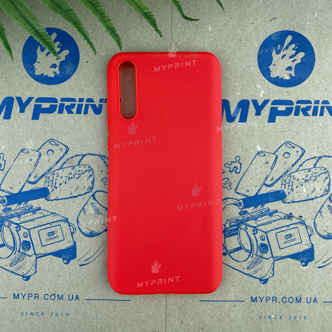 Чехол силиконовый для Huawei P Smart S / Y8p 2020 красный (6568) - фото 1 Чехол силиконовый для Huawei P Smart S / Y8p 2020 красный (6568) - фото 1 - Чехлы для УФ печати