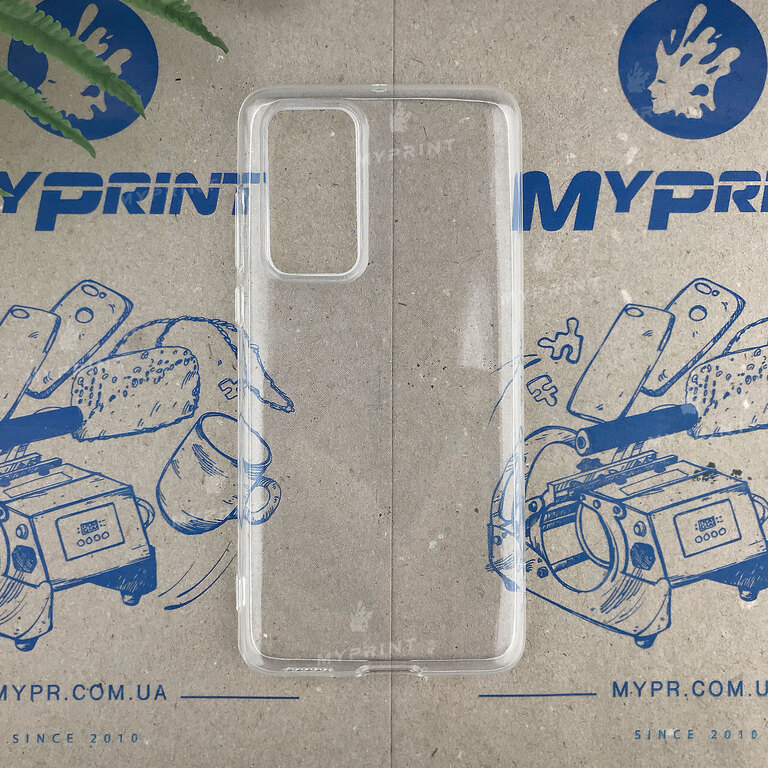 Чохол силіконовий для Huawei P40 прозорий (6535)  Чохол силіконовий для Huawei P40 прозорий (6535)