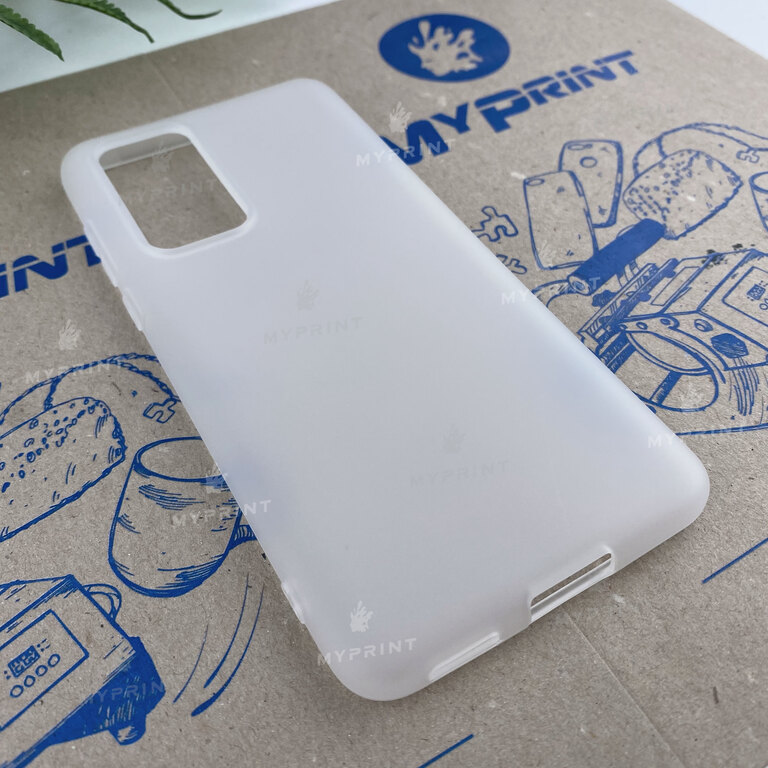 Чохол силіконовий для Huawei P40 білий (6581) 