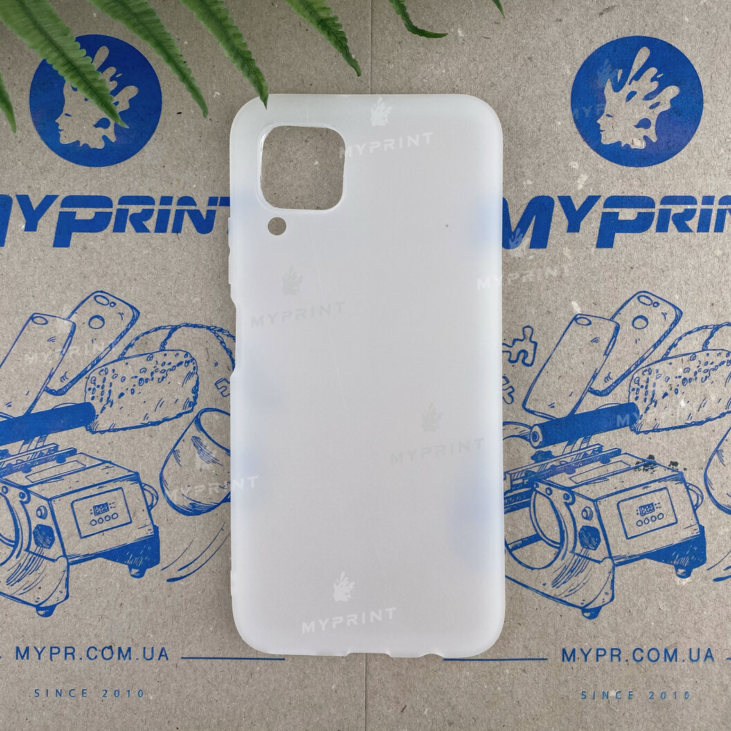 Чехол силиконовый для Huawei P40 Lite / Nova 6 SE белый (6588) - фото 1 Чехол силиконовый для Huawei P40 Lite / Nova 6 SE белый (6588) - фото 1 - Чехлы для УФ печати
