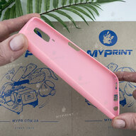 Silicone cover for Huawei P40 Lite / Nova 6 SE pink (6586) - фото 3 Silicone cover for Huawei P40 Lite / Nova 6 SE pink (6586) - фото 3 - Covers for UV printing