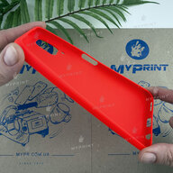 Чохол силіконовий для Huawei P40 Lite / Nova 6 SE червоний (6587) - фото 3 Чохол силіконовий для Huawei P40 Lite / Nova 6 SE червоний (6587) - фото 3 - Чохли для УФ друку