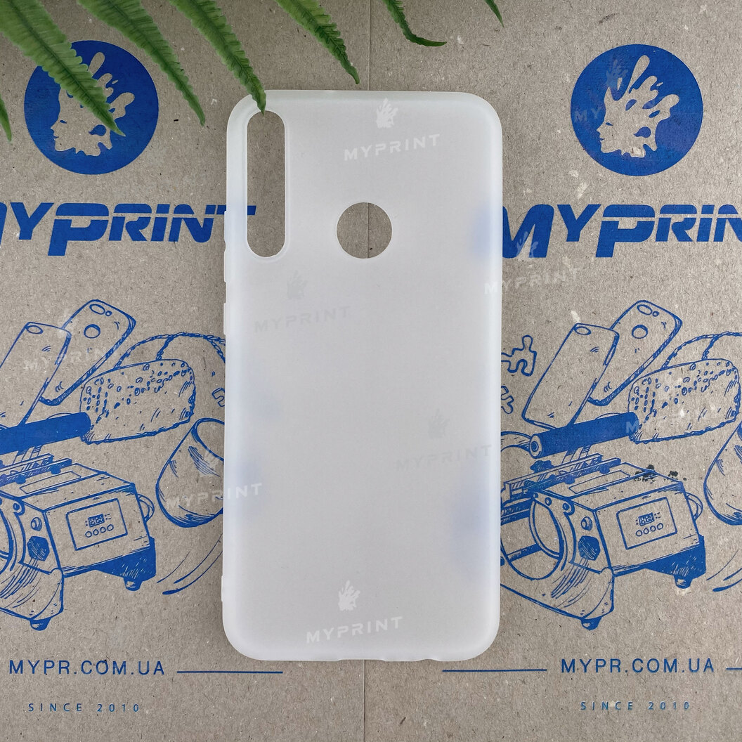 Чохол силіконовий для Huawei P40 Lite E / Y7P білий (6593) - фото 1 Чохол силіконовий для Huawei P40 Lite E / Y7P білий (6593) - фото 1 - Чохли для УФ друку