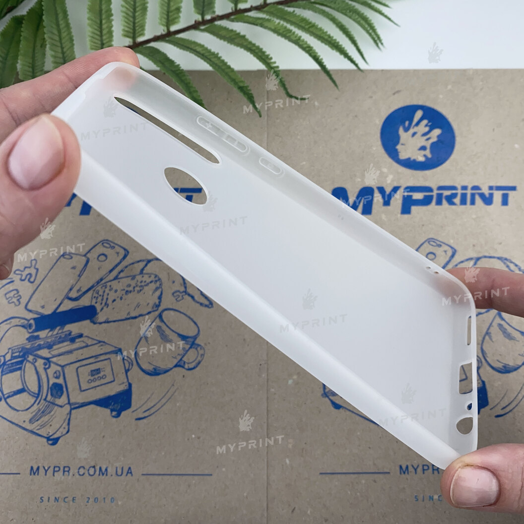 Чохол силіконовий для Huawei P40 Lite E / Y7P білий (6593) - фото 3 Чохол силіконовий для Huawei P40 Lite E / Y7P білий (6593) - фото 3 - Чохли для УФ друку