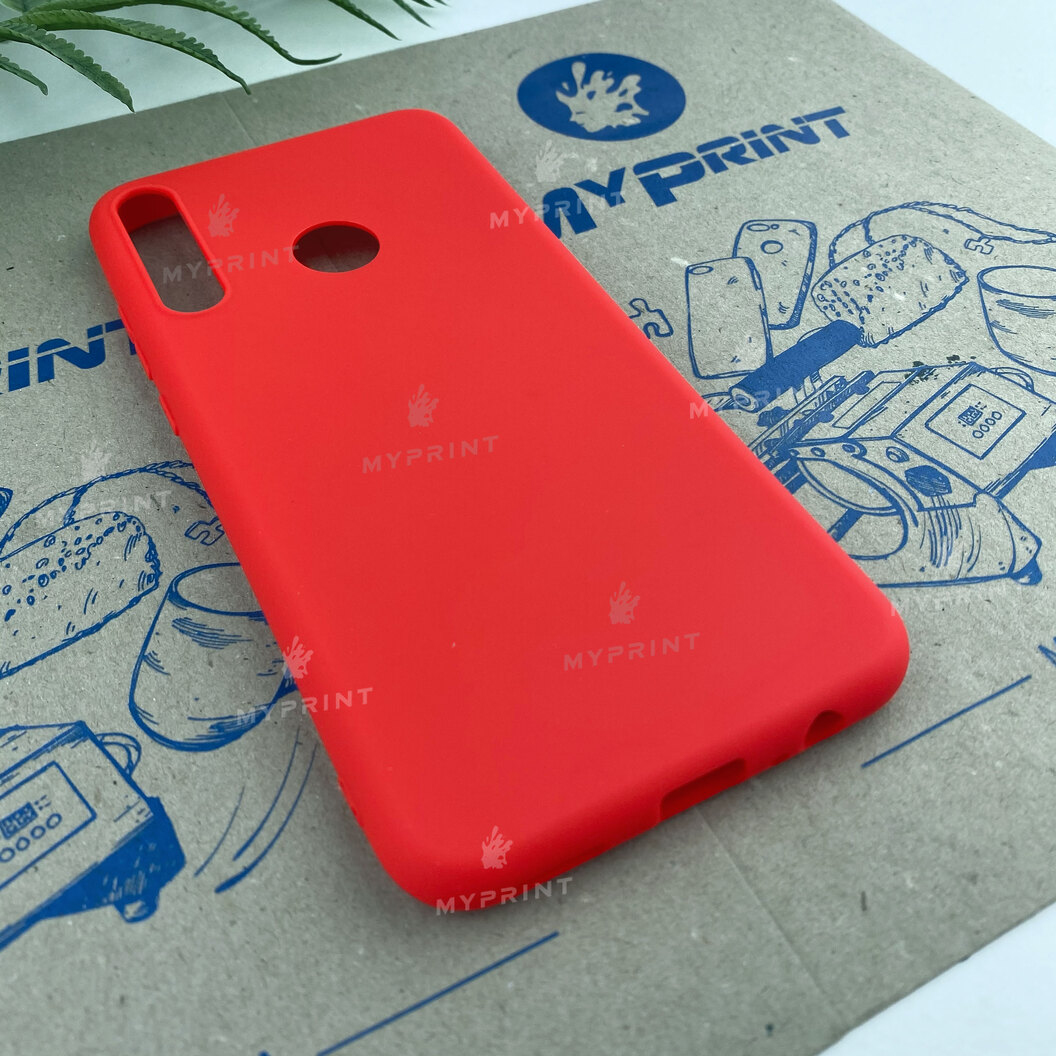 Чохол силіконовий для Huawei P40 Lite E / Y7P червоний (6592) - фото 2 Чохол силіконовий для Huawei P40 Lite E / Y7P червоний (6592) - фото 2 - Чохли для УФ друку