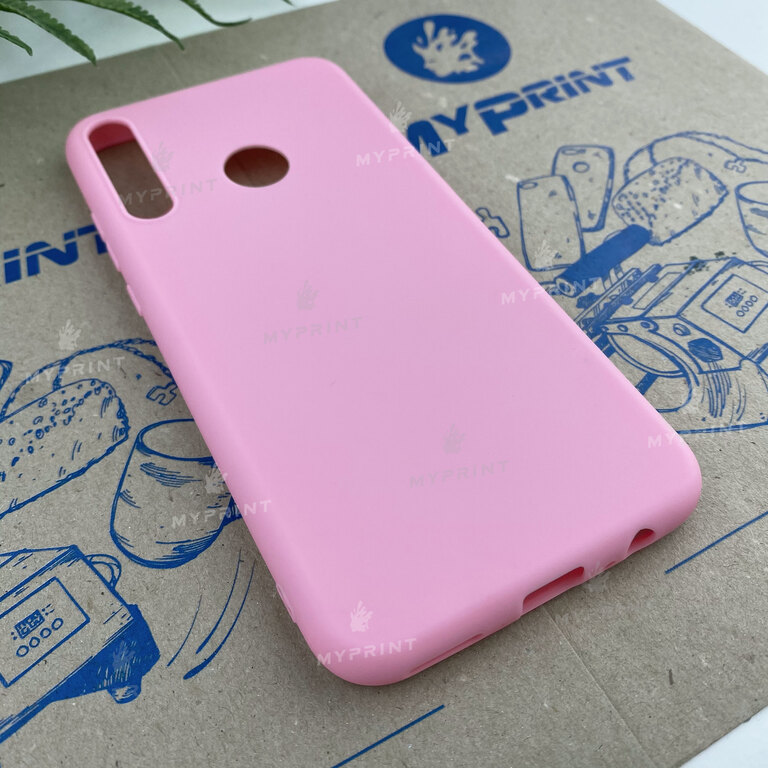Чохол силіконовий для Huawei P40 Lite E / Y7P рожевий (6591)  Чохол силіконовий для Huawei P40 Lite E / Y7P рожевий (6591)