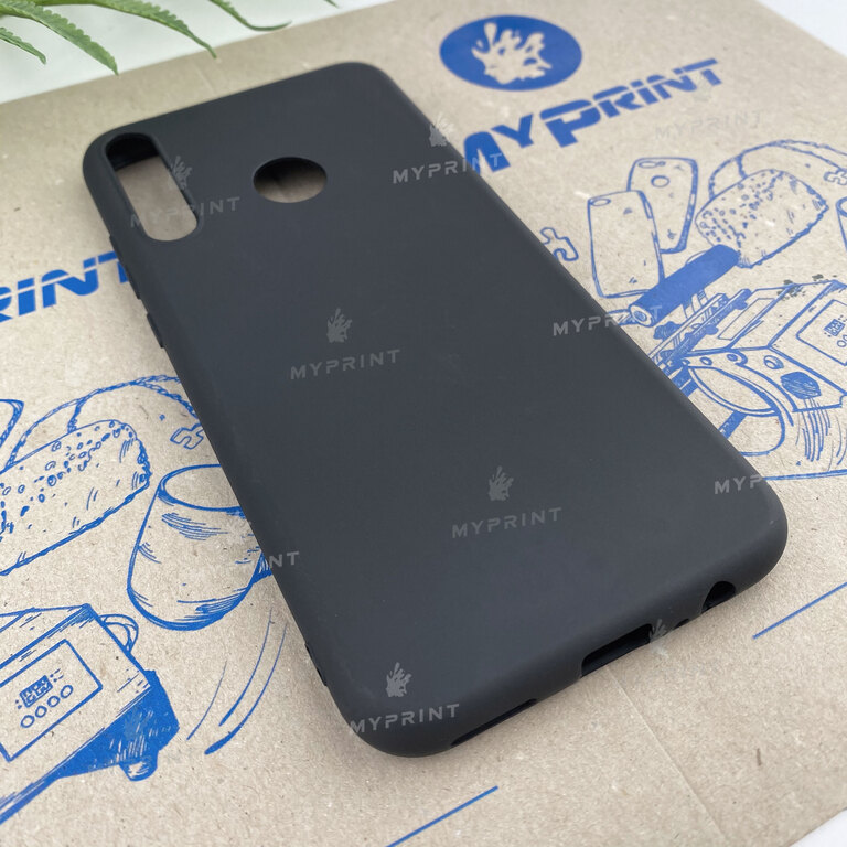 Чохол силіконовий для Huawei P40 Lite E / Y7P чорний (6590)  Чохол силіконовий для Huawei P40 Lite E / Y7P чорний (6590)