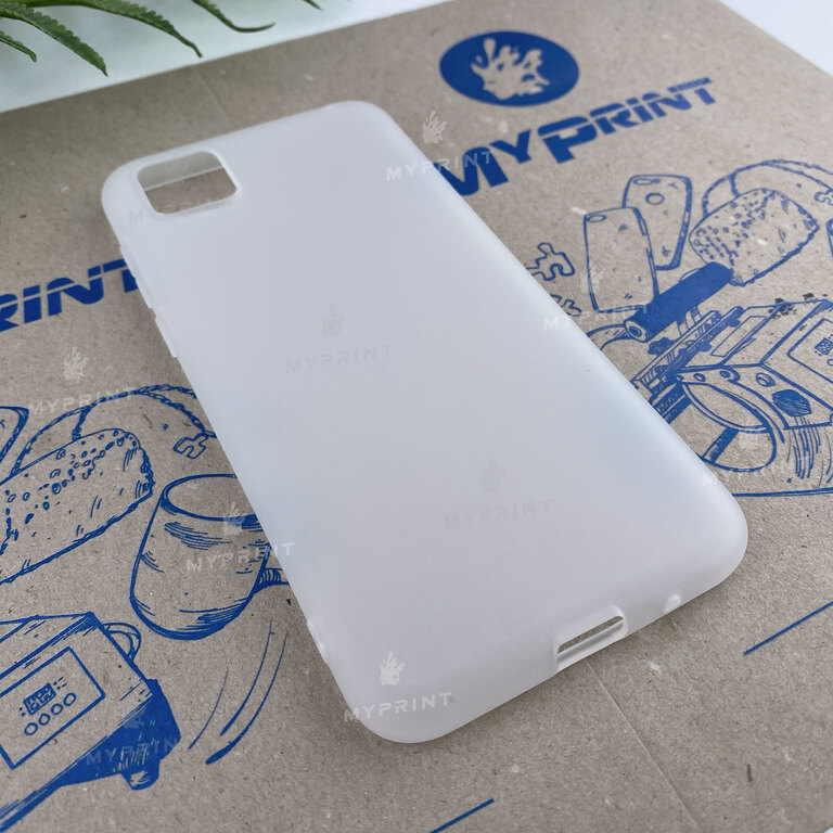 Чохол силіконовий для Huawei Y5p білий (6598) 