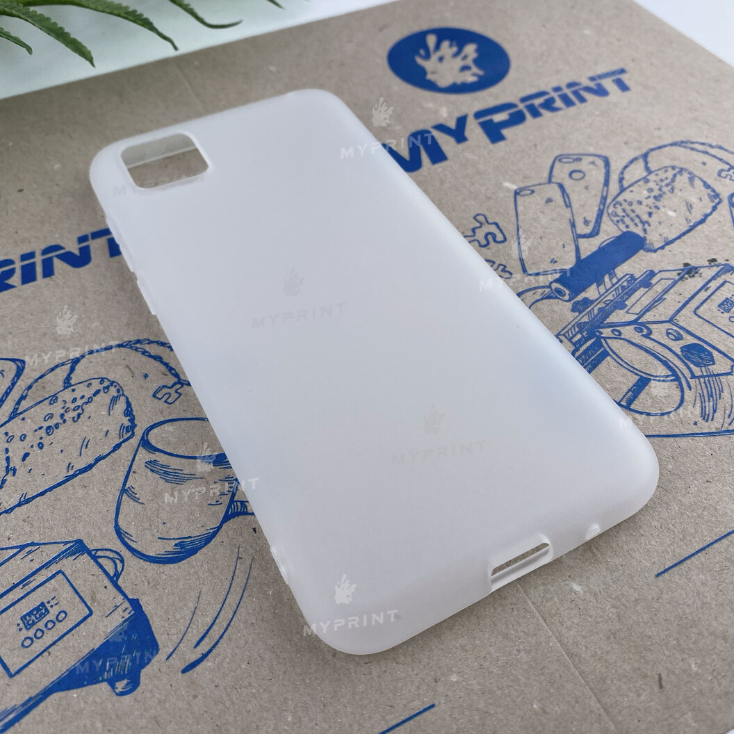 Чохол силіконовий для Huawei Y5p білий (6598) - фото 2 Чохол силіконовий для Huawei Y5p білий (6598) - фото 2 - Чохли для УФ друку