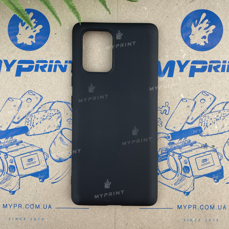 Чохол силіконовий для Samsung S10 Lite чорний (6634) 
