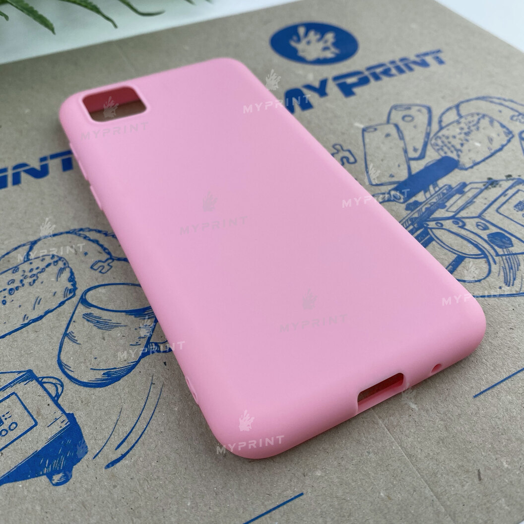 Чохол силіконовий для Huawei Y5p рожевий (6596) - фото 2 Чохол силіконовий для Huawei Y5p рожевий (6596) - фото 2 - Чохли для УФ друку