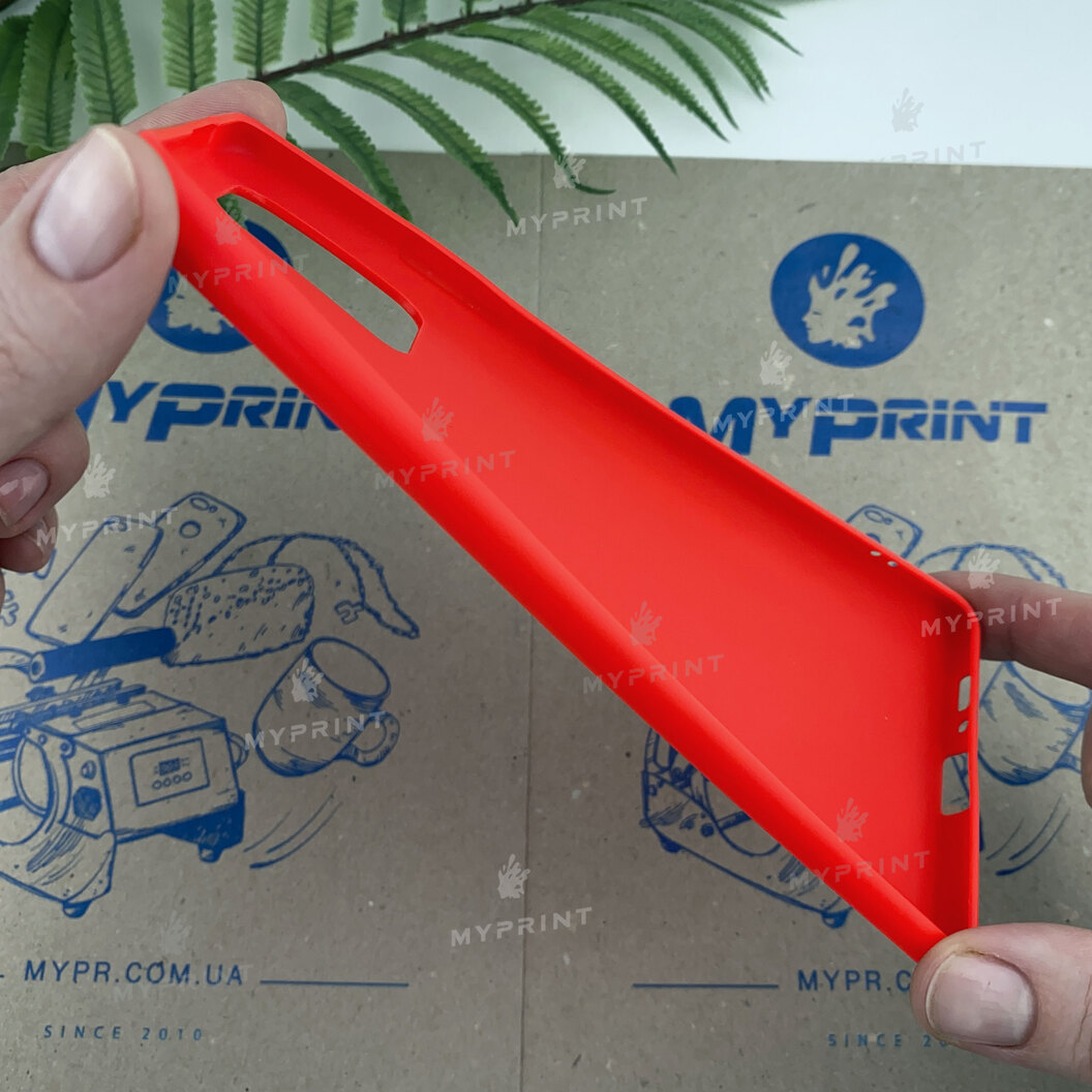 Чохол силіконовий для Samsung S10 Lite червоний (6636) - фото 3 Чохол силіконовий для Samsung S10 Lite червоний (6636) - фото 3 - Чохли для УФ друку