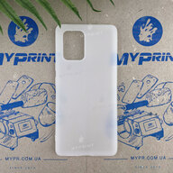 Чохол силіконовий для Samsung S10 Lite білий (6637) - фото 1 - Чохли для УФ друку
