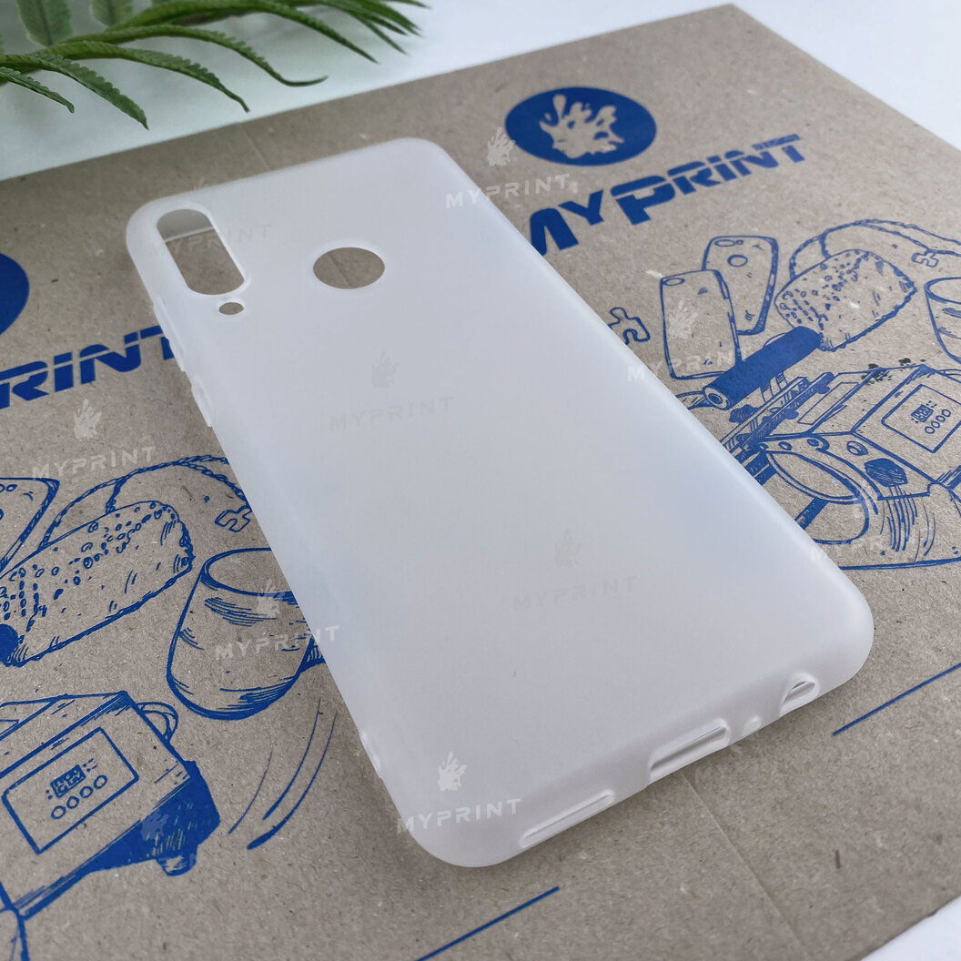 Чохол силіконовий для Huawei Y6p білий (6603) - фото 2 Чохол силіконовий для Huawei Y6p білий (6603) - фото 2 - Чохли для УФ друку