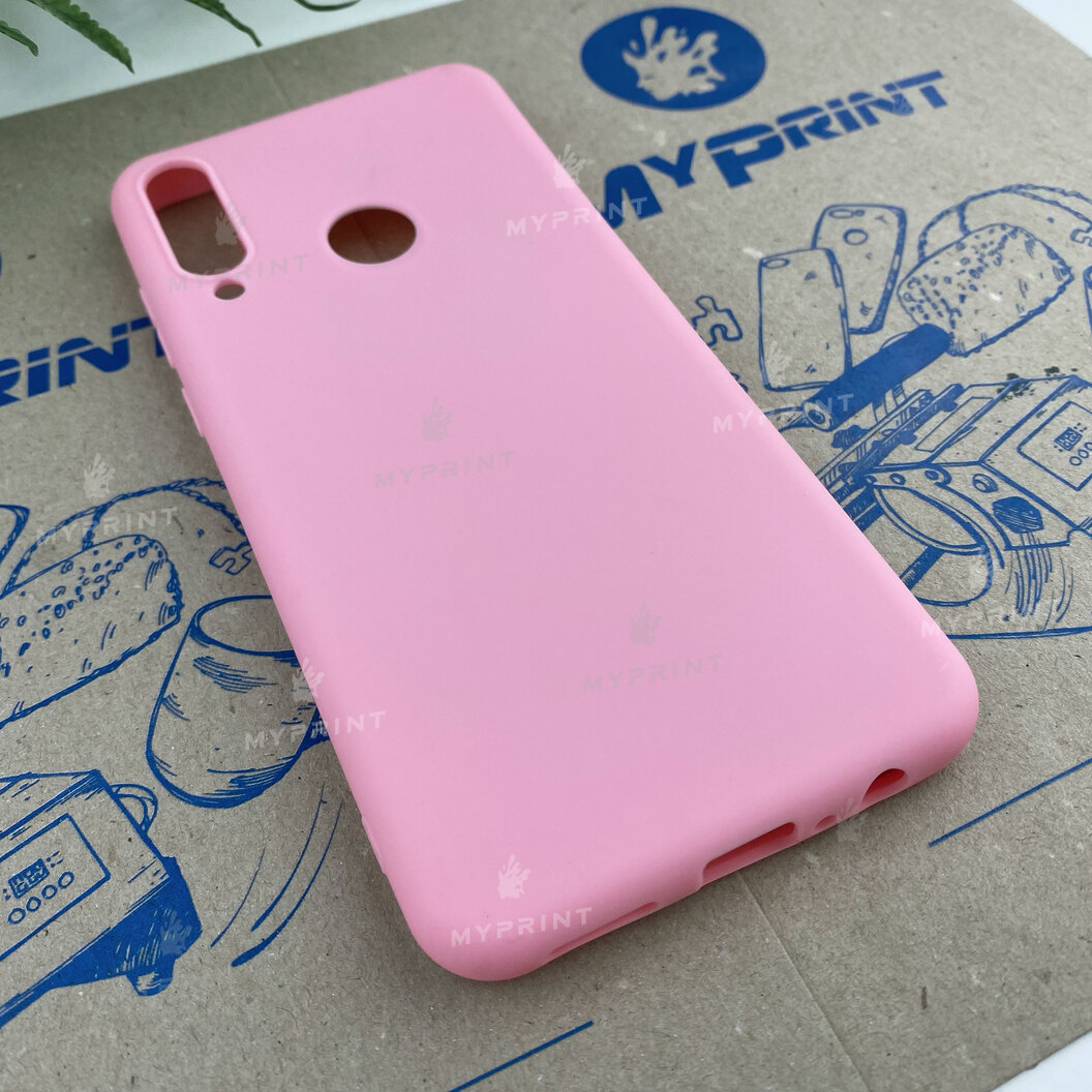 Чохол силіконовий для Huawei Y6p рожевий (6601) - фото 2 Чохол силіконовий для Huawei Y6p рожевий (6601) - фото 2 - Чохли для УФ друку