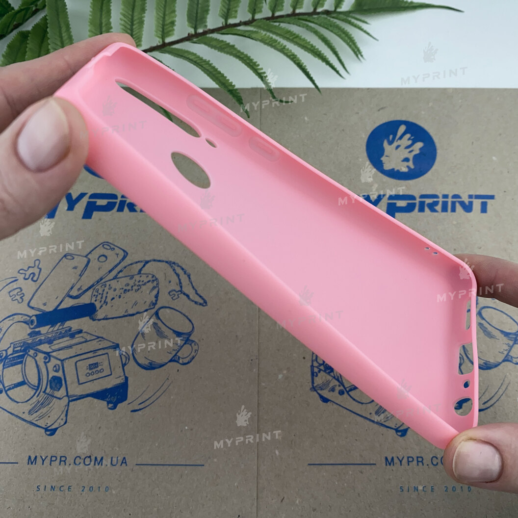 Чохол силіконовий для Huawei Y6p рожевий (6601) - фото 3 Чохол силіконовий для Huawei Y6p рожевий (6601) - фото 3 - Чохли для УФ друку